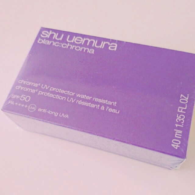 shu uemura(シュウウエムラ)のshu uemura ブランクロマ クロマ4 UV プロテクター コスメ/美容のボディケア(日焼け止め/サンオイル)の商品写真