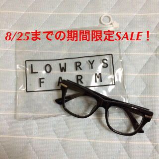 ローリーズファーム(LOWRYS FARM)の最終SALE ローリーズ伊達眼鏡(サングラス/メガネ)