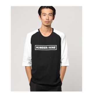 ナンバーナイン(NUMBER (N)INE)の新品★NUMBER (N)INE ナンバーナイン7分袖 BOXロゴTシャツ(Tシャツ/カットソー(半袖/袖なし))