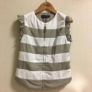 ユナイテッドアローズ(UNITED ARROWS)の【新品未使用】BORDERS at BALCONY フリルベスト(ベスト/ジレ)