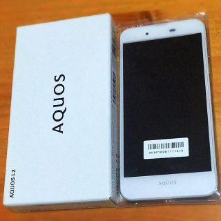 シャープ(SHARP)の(ゆうま様専用)AQUOS L2 SH-L02  ホワイト simフリー(スマートフォン本体)