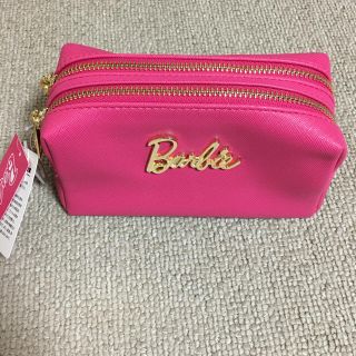 バービー(Barbie)のBarbie バービー ビビット ピンク ポーチ 新品 タグ付 化粧ポーチ 人気(ポーチ)