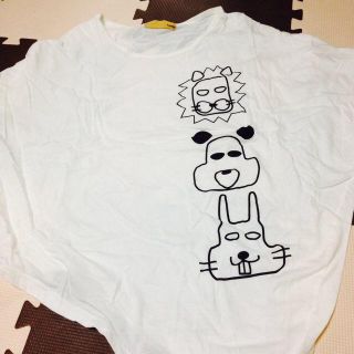 ファンキーフルーツ(FUNKY FRUIT)の個性派 ゆるキャラ ドルマンTシャツ(Tシャツ(半袖/袖なし))