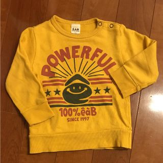 エーアーベー(e.a.B)の90サイズ トレーナー(Tシャツ/カットソー)