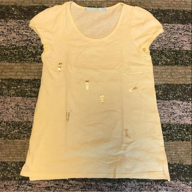 franche lippee(フランシュリッペ)のシェリーラファム くまTシャツ レディースのトップス(Tシャツ(半袖/袖なし))の商品写真