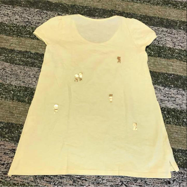 franche lippee(フランシュリッペ)のシェリーラファム くまTシャツ レディースのトップス(Tシャツ(半袖/袖なし))の商品写真