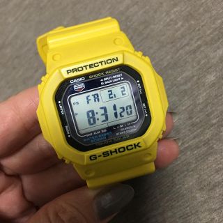 ジーショック(G-SHOCK)のG SHOCK G5600A イエロー(腕時計(デジタル))