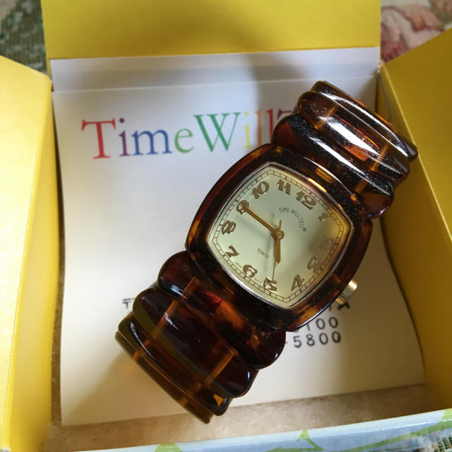 ThreeFourTime(スリーフォータイム)のcoroさま専用♡Time Will Tel腕時計♡ レディースのファッション小物(腕時計)の商品写真