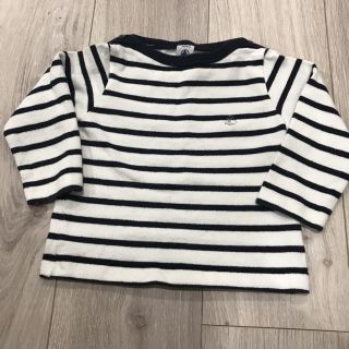 プチバトー(PETIT BATEAU)のプチバトー 18マンス  マリニエール長袖(シャツ/カットソー)