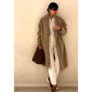 ドゥーズィエムクラス(DEUXIEME CLASSE)のMさん専用   ウィムガゼット ボア コート 2017AW(ロングコート)