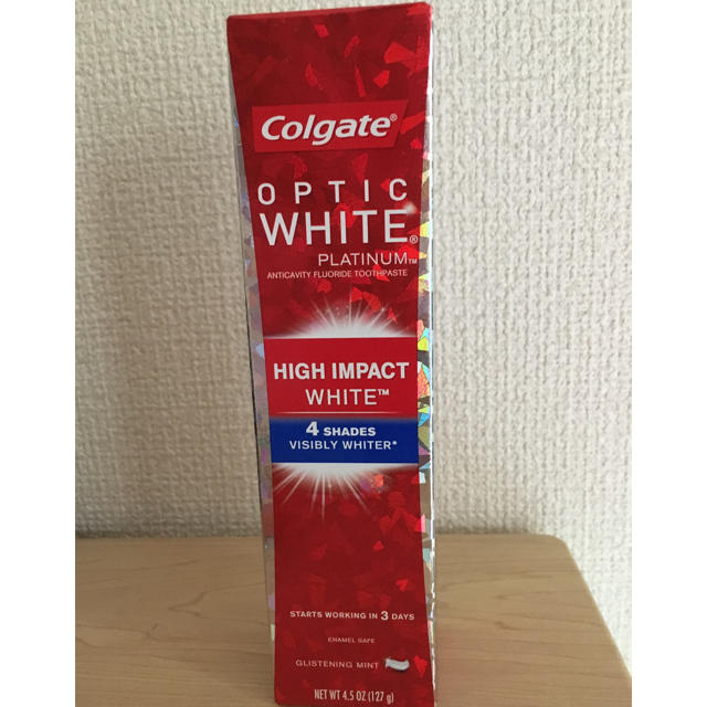 大容量127g❤️コルゲート最上位 ハイインパクト ホワイトニング 歯磨き粉 , コスメ/美容のオーラルケア(歯磨き粉)の商品写真