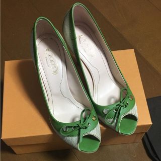 トッズ(TOD'S)のトッズ オープントゥパンプス(ハイヒール/パンプス)