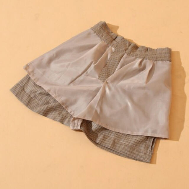 heather(ヘザー)のウエストフリルチェックスカート レディースのスカート(ミニスカート)の商品写真