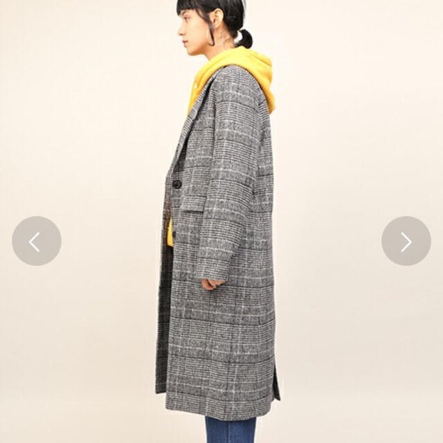 【新品未使用】punyus今季チェスターコート レディースのジャケット/アウター(チェスターコート)の商品写真
