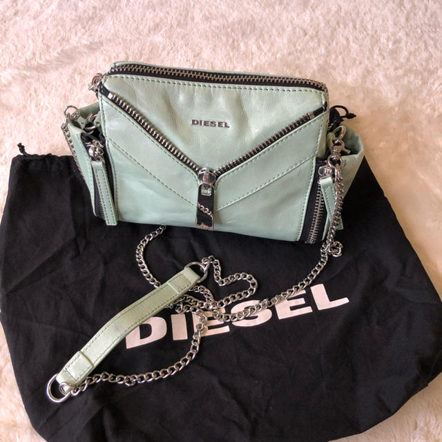 DIESEL LE-ZIPPER 2way ショルダーバッグ