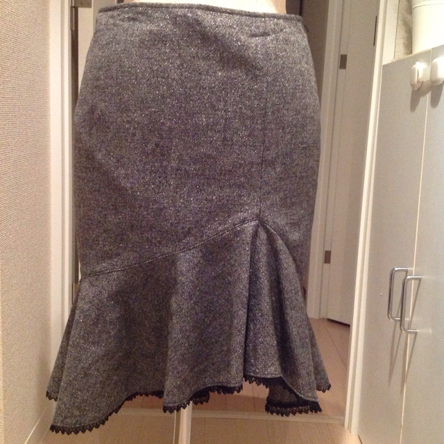PRIVATE LABEL(プライベートレーベル)のPrivateLabelツイードスカート レディースのスカート(ひざ丈スカート)の商品写真