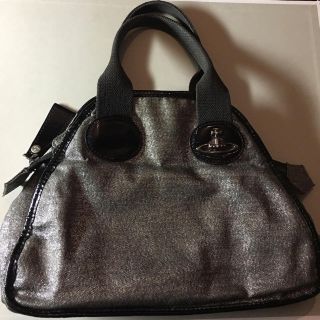 ヴィヴィアンウエストウッド(Vivienne Westwood)のvivienne westwood ガンメタオーブバッグ 使用感それなりused(ハンドバッグ)