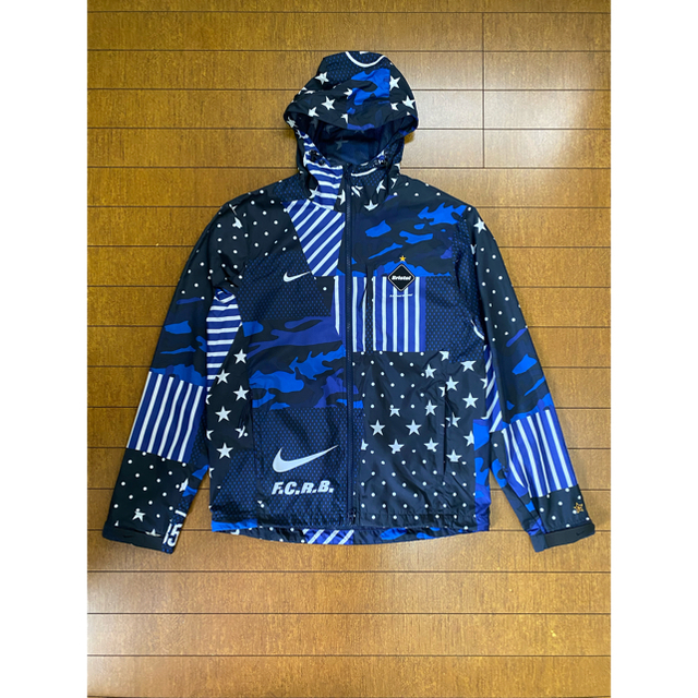 F.C.R.B.(FCRB) WOVEN PRACTICE JACKET S