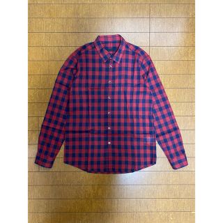 ソフネット(SOPHNET.)のSOPHNET. BLOCK CHECK COLLAR SHIRT RED S(シャツ)