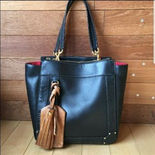 Chloe エデン　ショルダーバッグ　ネイビー