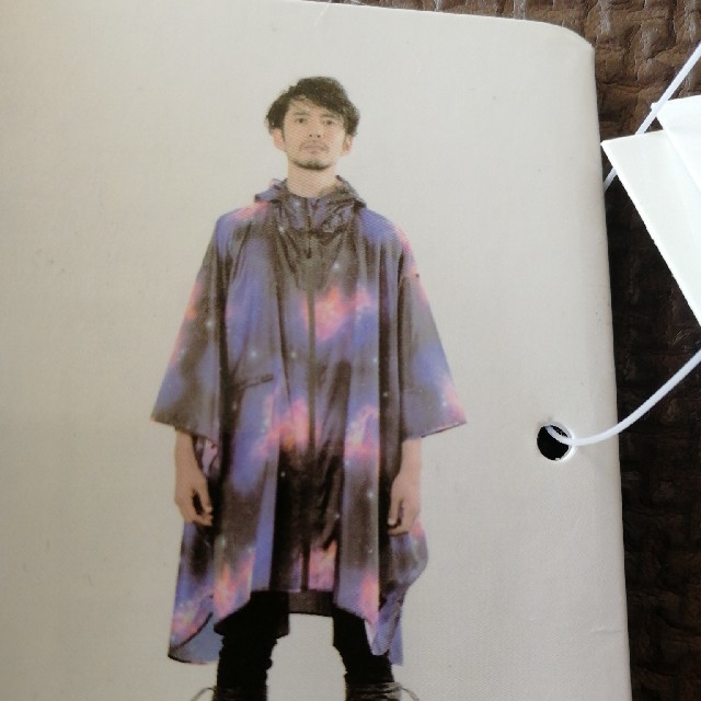 KiU(キウ)のkiu レインポンチョ　GALAXY  レディースのファッション小物(レインコート)の商品写真
