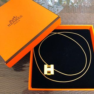 エルメス(Hermes)のHERMES キューブ ペンダント ネックレス(ネックレス)