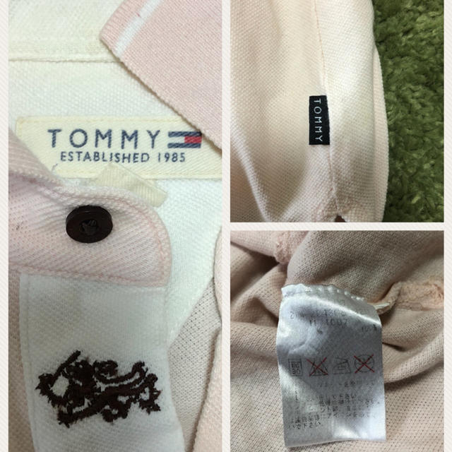 TOMMY(トミー)のポロシャツ ピンク  TOMMY  Mサイズ メンズのトップス(ポロシャツ)の商品写真