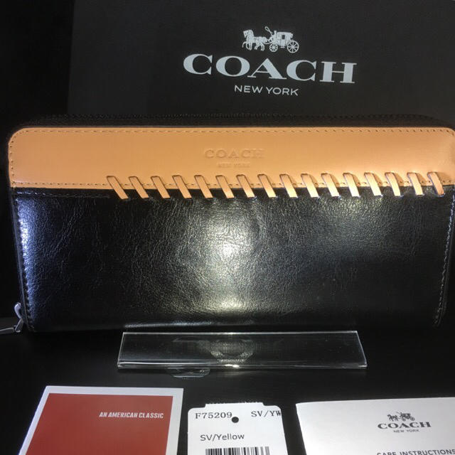 COACH(コーチ)の限定セール❣️新品コーチ長財布F75209リップアンドリペアスポーツカーフ メンズのファッション小物(長財布)の商品写真