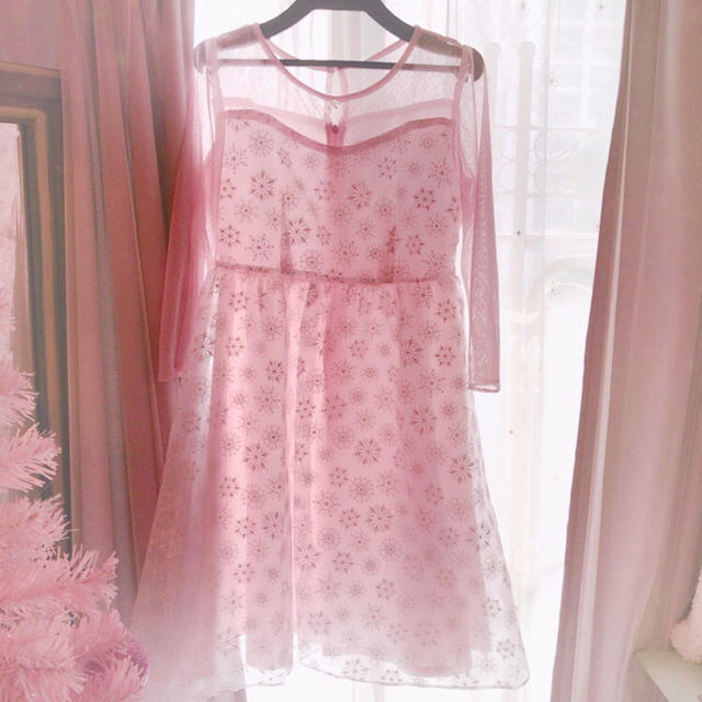 MILK(ミルク)のMILK ☆ アレンデールDress  Pink レディースのワンピース(ひざ丈ワンピース)の商品写真