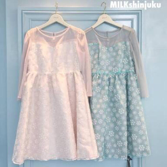 MILK(ミルク)のMILK ☆ アレンデールDress  Pink レディースのワンピース(ひざ丈ワンピース)の商品写真