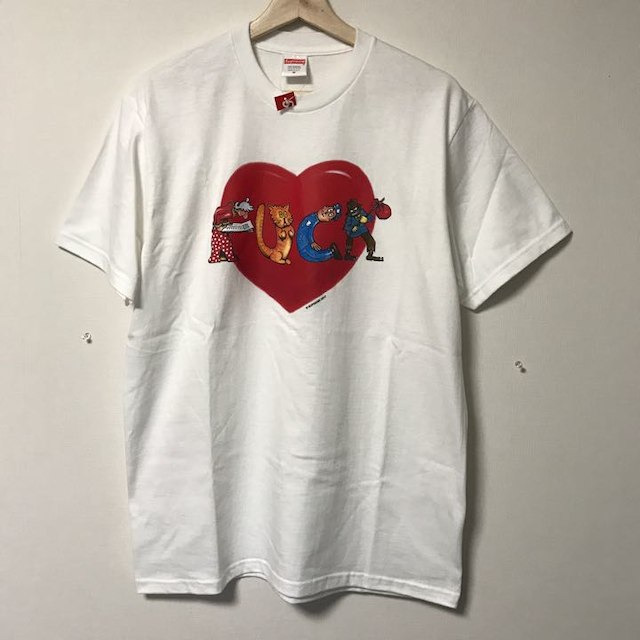 supreme 17aw Fxxk With Your Head Tee M