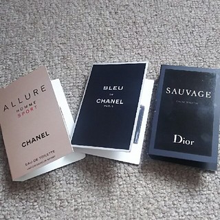 シャネル(CHANEL)のCHANEL Dior 香水 サンプル(香水(男性用))