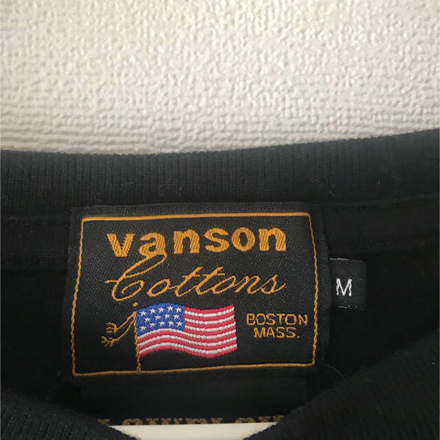 VANSON(バンソン)のVANSON バンソン メンズ 長袖Ｔシャツ ロンT スカル 刺繍 メンズのトップス(Tシャツ/カットソー(七分/長袖))の商品写真