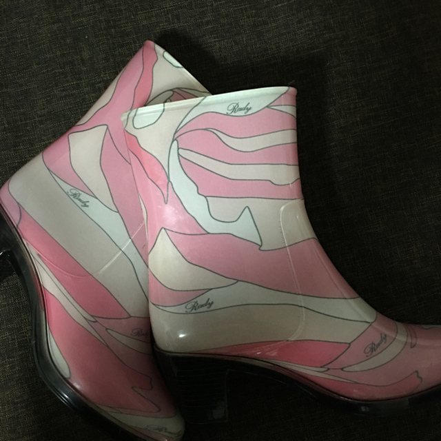 rady♡レインブーツ♡プッチ柄♡ピンク♡ | littleitalypizzamemphis.com