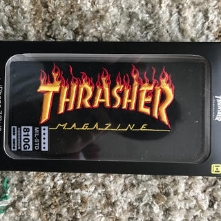 スラッシャー(THRASHER)のTHRASHER iPhone6.7携帯ケース FLAME(iPhoneケース)