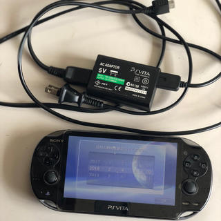 プレイステーションヴィータ(PlayStation Vita)の  美品 PlayStation Vita  psvita (携帯用ゲーム機本体)