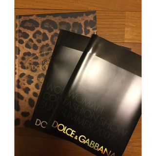 ドルチェアンドガッバーナ(DOLCE&GABBANA)のDOLCE & GABBANA カタログ ドルチェアンドガッバーナ 2007(ミニワンピース)