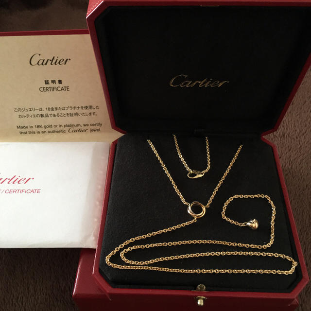 Cartier(カルティエ)のlalique1030様専用☆カルティエ ネックレス レディースのアクセサリー(ネックレス)の商品写真