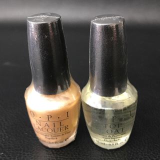 オーピーアイ(OPI)の新品 OPI ネイルラッカー トップコート セット カラー V03 15ml(マニキュア)