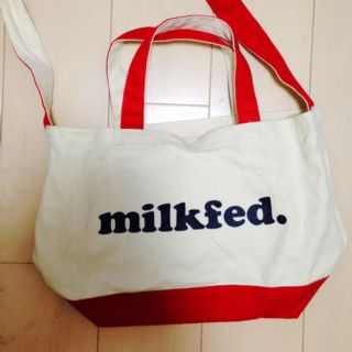 ミルクフェド(MILKFED.)の今期ミルクフェド トート キャンバス (トートバッグ)