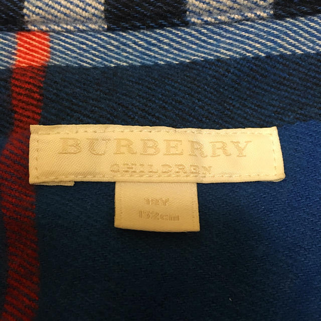 BURBERRY(バーバリー)のバーバリーチルドレン 152センチ ネルシャツ キッズ/ベビー/マタニティのキッズ服男の子用(90cm~)(Tシャツ/カットソー)の商品写真