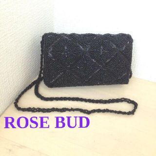 ローズバッド(ROSE BUD)のROSE BUD ビーズクラッチ♡(クラッチバッグ)