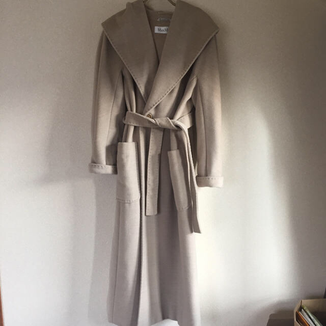 Max Mara ロングコート マックスマーラ カシミヤ ガウン 美品 カシミア