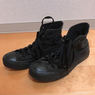 コンバース(CONVERSE)のCONVERSE オールブラック(スニーカー)