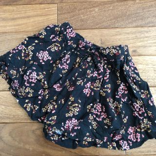 ザラキッズ(ZARA KIDS)のZARA girl キュロット 花柄(スカート)