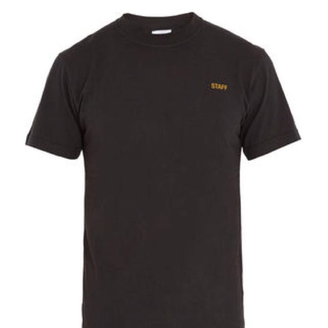 Vetements Staff tee Mサイズ 美品 確実正規品 ヴェトモン