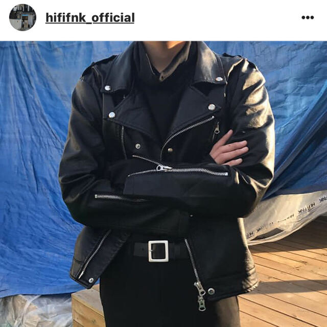hifi fnk ライダース 韓国 ダブルライダースの通販 by adiments's shop|ラクマ hifi fnk ライダース 韓国 ダブルライダースの通販 by adiments's shop|ラクマ