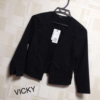 ビッキー(VICKY)のVICKY新作ジャケット♡(ノーカラージャケット)