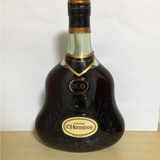 Hennessy X.O ヘネシー グリーンボトル 金キャップ(ブランデー)