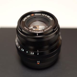 フジフイルム(富士フイルム)のXF35mm F2 FUJIFILM Xマウント用 単焦点レンズ(レンズ(単焦点))